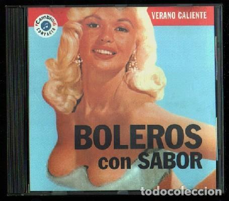 CDs de m&uacute;sica: BOLEROS CON SABOR. VERANO CALIENTE.  -  CD-SOLEXT-807 - Foto 1