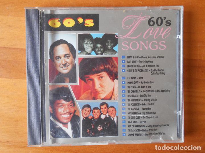 CDs de m&uacute;sica: CD 60S LOVE SONGS (J9) - Foto 1