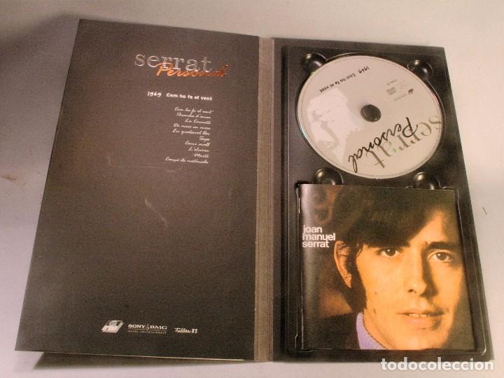 CDs de m&uacute;sica: Serrat Personal. Com ho fa el vent. 1969. Tapas, CD y libreto - Foto 1