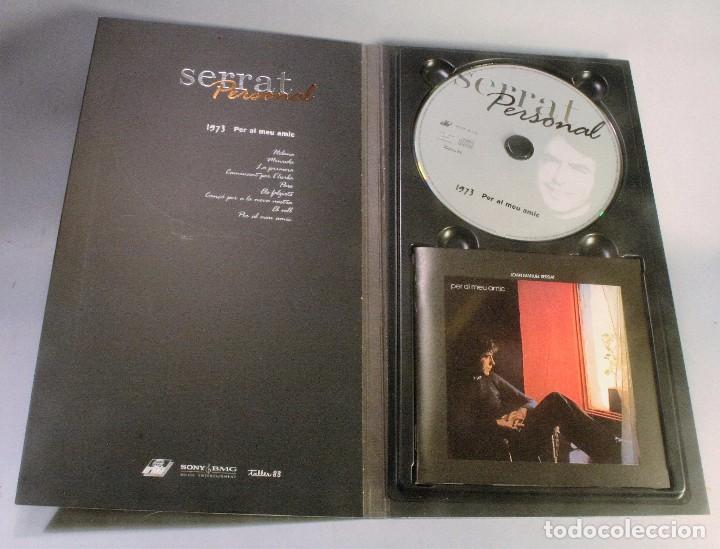 CDs de m&uacute;sica: Serrat Personal. Per al meu amic. 1973. Tapas, CD y libreto - Foto 1