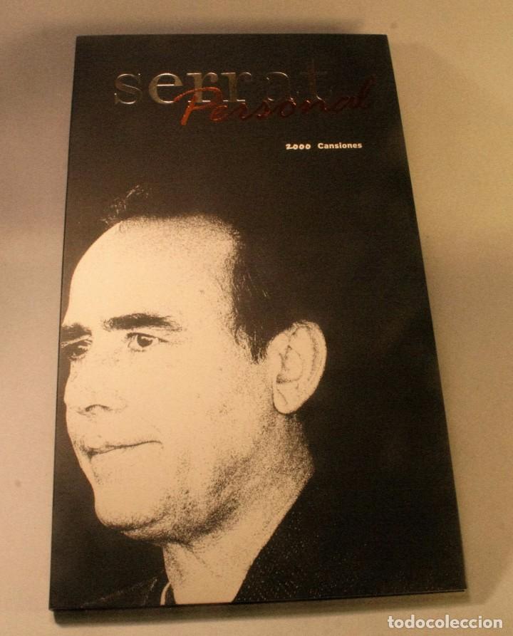 CDs de m&uacute;sica: Serrat Personal. Cansiones. 2000.  Tapas, CD y libreto - Foto 2