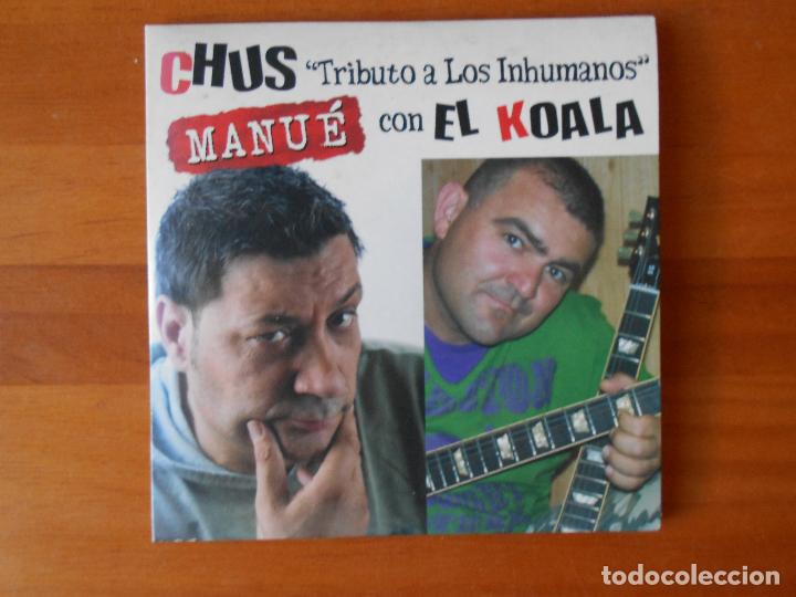 CDs de m&uacute;sica: CD SINGLE - CHUS - TRIBUTO A LOS INHUMANOS - MANUE - CON EL KOALA (T8) - Foto 1