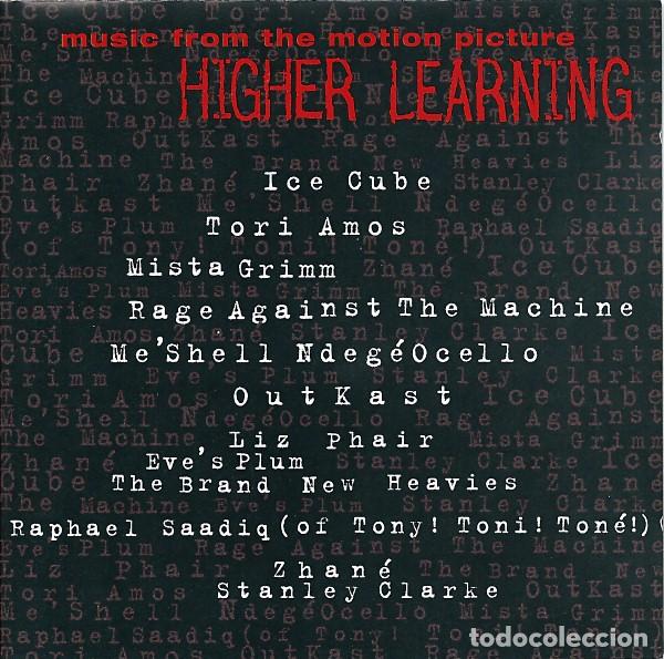 CDs de m&uacute;sica: Higher Learning (Music From The Motion Picture) - Foto 1