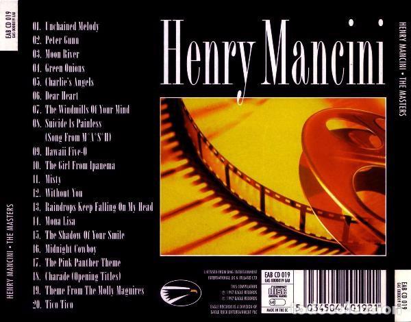 CDs de m&uacute;sica: Henry Mancini - The Masters - CD Recopilatorio - Foto 2