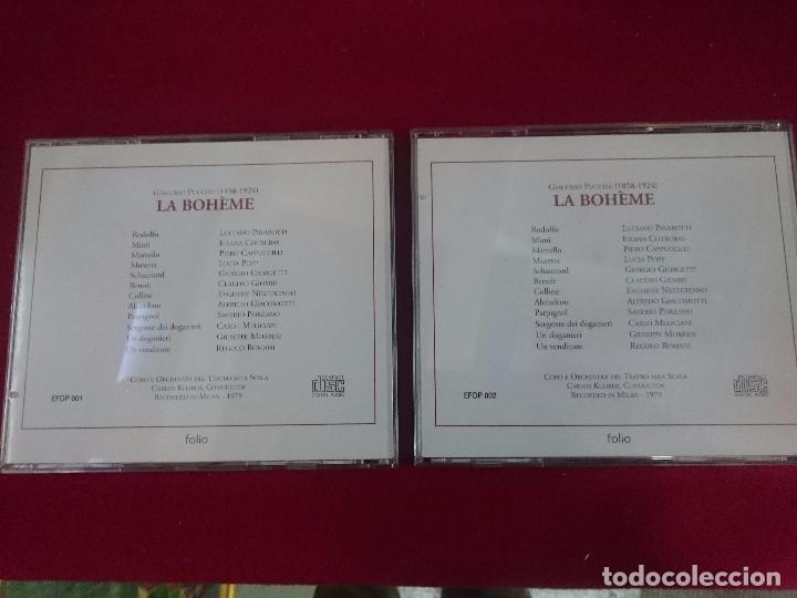 CDs de m&uacute;sica: La Boh&egrave;me - doble CD - Foto 2