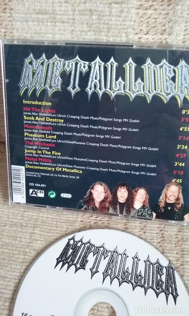 CDs de m&uacute;sica: metallica - bay area trashers - thrashers cd - Foto 2