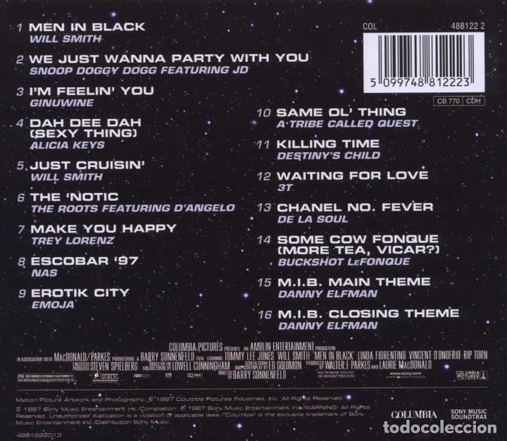 CDs de m&uacute;sica: MIB - Men In Black - CD Precintado - Foto 2