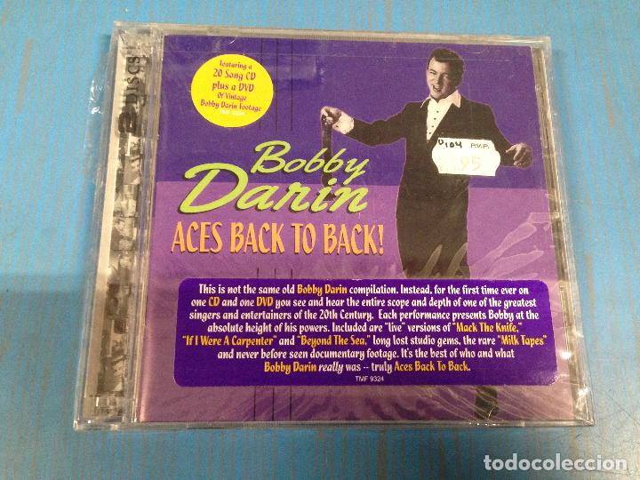 CDs de m&uacute;sica: CD BOBBY DARIN ACES BACK TO BACK NUEVO SIN DESPRECINTAR - Foto 1