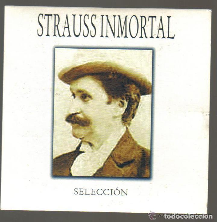 CDs de m&uacute;sica: CD - STRAUSS INMORTAL - SELECCION - Foto 1