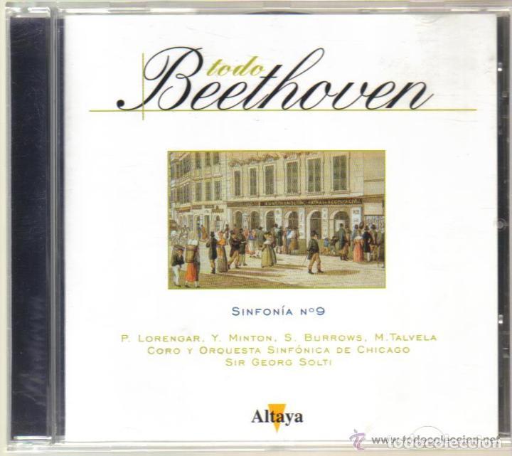 CDs de m&uacute;sica: CD - BEETHOVEN - SINFONIA N&ordm; 9 - Foto 1