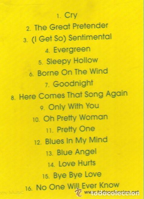 CDs de m&uacute;sica: CD - ROY ORBISON - LOVE SONGS - Foto 2