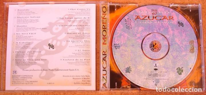 CDs de m&uacute;sica: AZUCAR MORENO - GRANDES EXITOS (CD) 1997 - Foto 2