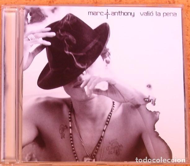 CDs de m&uacute;sica: MARC ANTHONY - VALI&Oacute; LA PENA (CD) 2004 - Foto 1