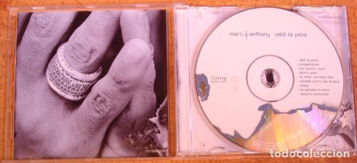 CDs de m&uacute;sica: MARC ANTHONY - VALI&Oacute; LA PENA (CD) 2004 - Foto 2