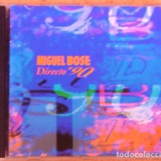 CDs de Música: MIGUEL BOSE - DIRECTO 90 (CD) 1991. Lote 81843364