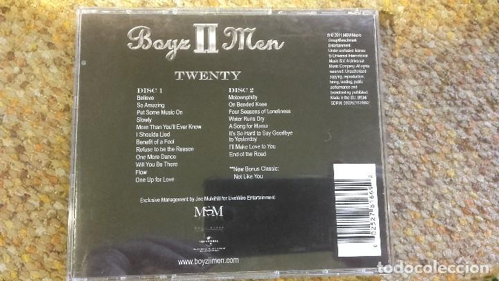 CDs de m&uacute;sica: Boyz II men , twenty , cdx2 - Foto 2