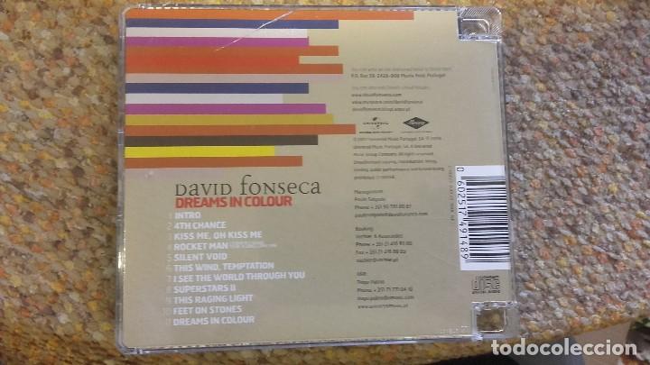 CDs de m&uacute;sica: David Fonseca , dreams in colour , cd - Foto 2