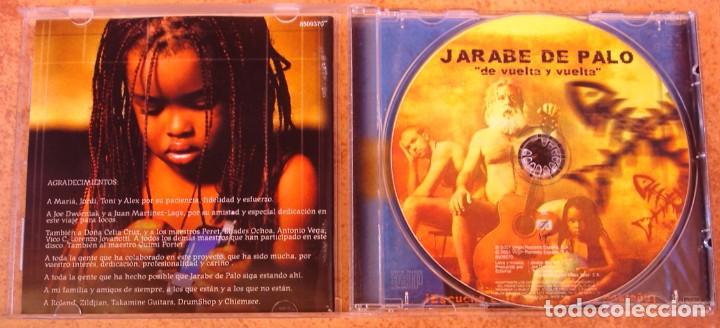 CDs de m&uacute;sica: JARABE DE PALO - DE VUELTA Y VUELTA (CD) 2001 - Foto 2