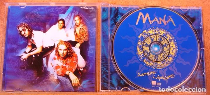 CDs de m&uacute;sica: MAN&Aacute; - SUE&Ntilde;OS LIQUIDOS (CD) 1997 [ 12 TEMAS ] - Foto 2