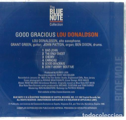 CDs de m&uacute;sica: CD LOU DONALDSON : GOOD GRACIOUS ! - Foto 2