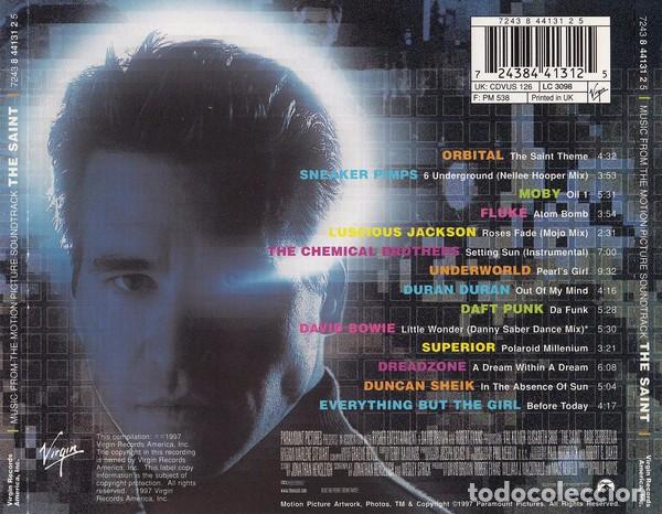 CDs de m&uacute;sica: The Saint / El Santo - CD. BSO - Foto 2