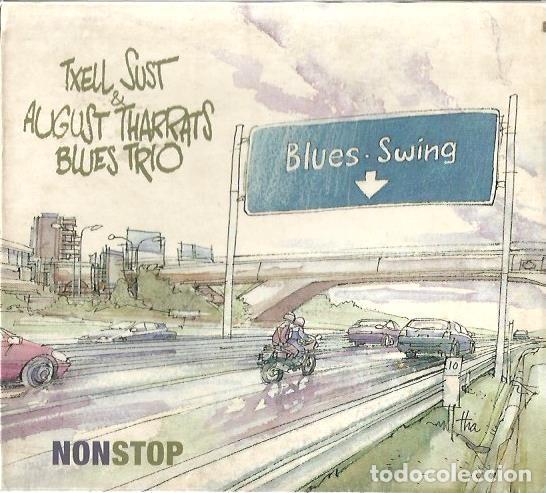 CD de M&uacute;sica: CD TXELL JUST & AUGUST THARRATS BLUES TRIO : NONSTOP