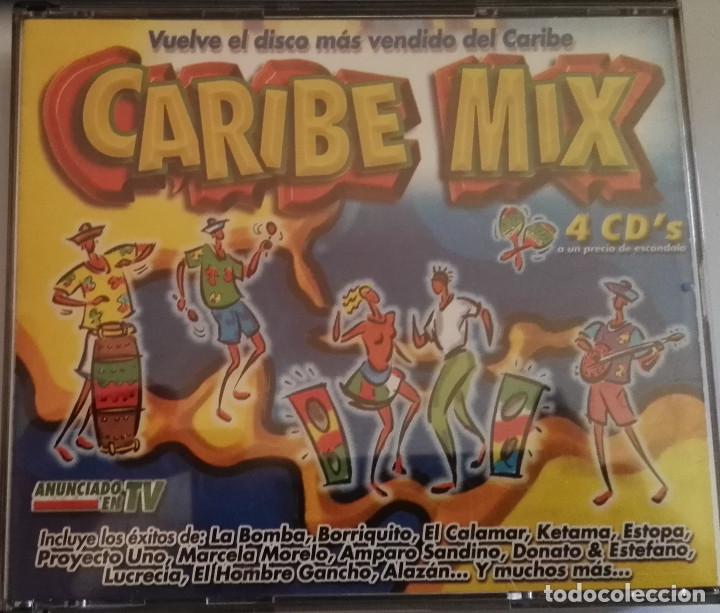 CDs de m&uacute;sica: 4 CDS - CARIBE MIX - Foto 1