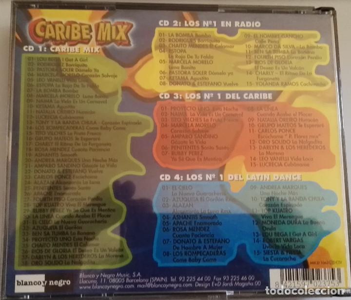 CDs de m&uacute;sica: 4 CDS - CARIBE MIX - Foto 2