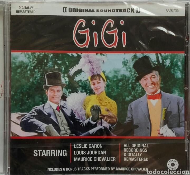 CDs de m&uacute;sica: GIGI BSO ORIGINAL SOUNTRACK - Foto 1