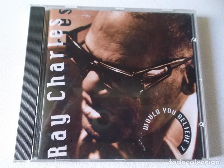 CDs de m&uacute;sica: RAY CHARLES WOULD YOU BELIEVE 1990 - Foto 1