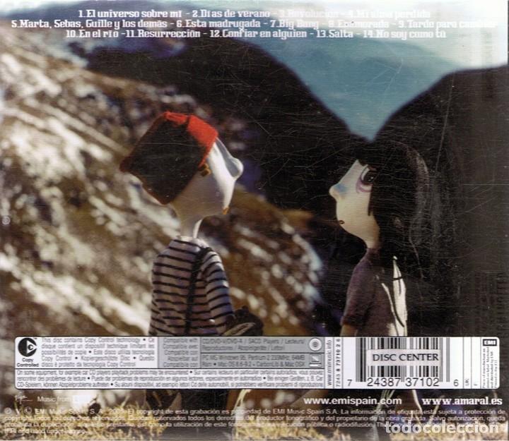 CDs de m&uacute;sica: CD AMARAL &uml;P&Aacute;JAROS EN LA CABEZA&uml; - Foto 2