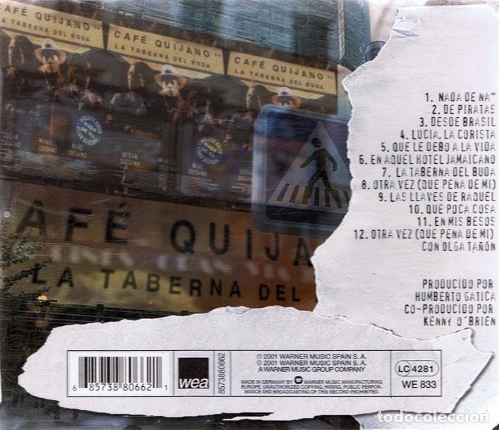 CDs de m&uacute;sica: CD CAF&Eacute; QUIJANO &uml;LA TABERNA DEL BUDA&uml; - Foto 2