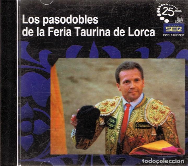 CDs de m&uacute;sica: CD LOS PASODOBLES DE LA FERIA TAURINA DE LORCA - Foto 1