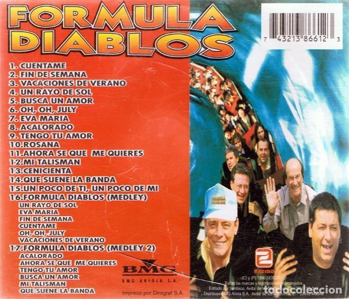 CDs de m&uacute;sica: CD FORMULA DIABLOS - Foto 2