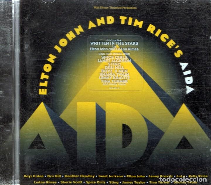 CDs de m&uacute;sica: CD ELTON JOHN AND TIM RICE&acute;S AIDA - Foto 1