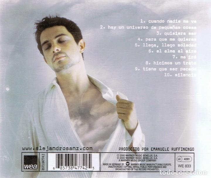 CDs de m&uacute;sica: CD ALEJANDRO SANZ &uml;EL ALMA AL AIRE&uml; - Foto 2