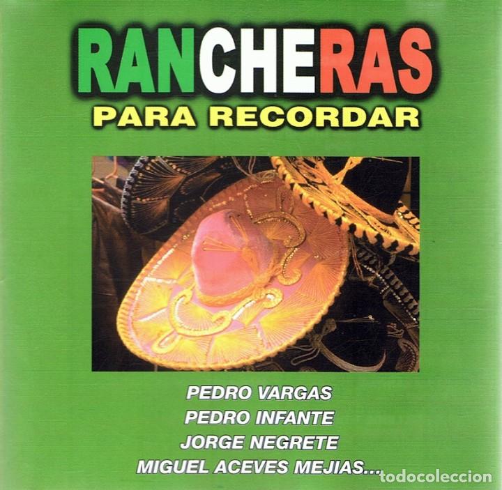 CDs de m&uacute;sica: CD RANCHERAS PARA RECORDAR - Foto 1