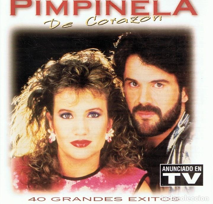 CDs de m&uacute;sica: CD PIMPINELA DE CORAZ&Oacute;N 40 GRANDES &Eacute;XITOS ( 2 CD&acute;S) - Foto 1