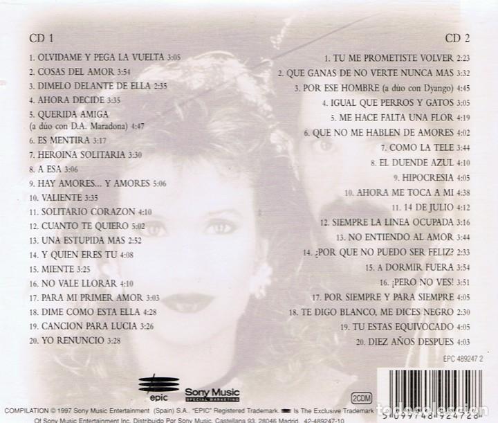 CDs de m&uacute;sica: CD PIMPINELA DE CORAZ&Oacute;N 40 GRANDES &Eacute;XITOS ( 2 CD&acute;S) - Foto 2