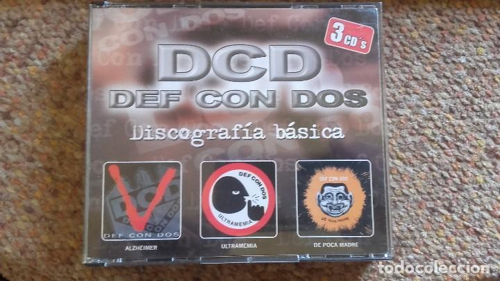 CDs de m&uacute;sica: Def con dos , discografia b&agrave;sica , 3xcd - Foto 1