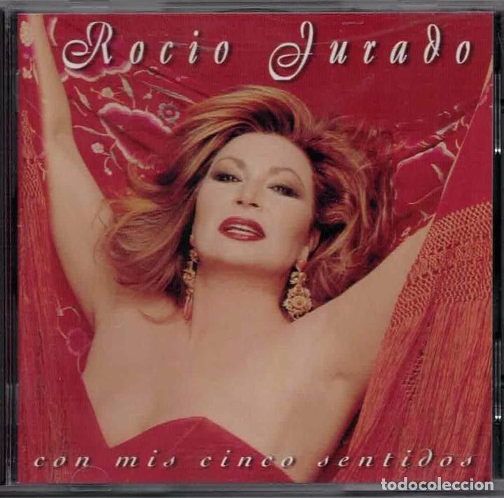 CDs de m&uacute;sica: ROCIO JURADO-CD CON MIS CINCO SENTIDOS - Foto 1