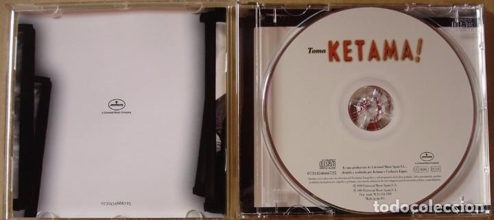 CDs de m&uacute;sica: KETAMA - TOMA KETAMA (CD) 1999 - 11 TEMAS - Foto 2