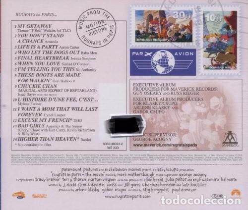 CDs de m&uacute;sica: Rugrats In Paris - CD BSO - Foto 2