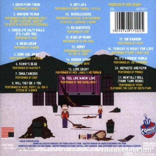 CDs de m&uacute;sica: South Park - Chef Aid - Foto 2