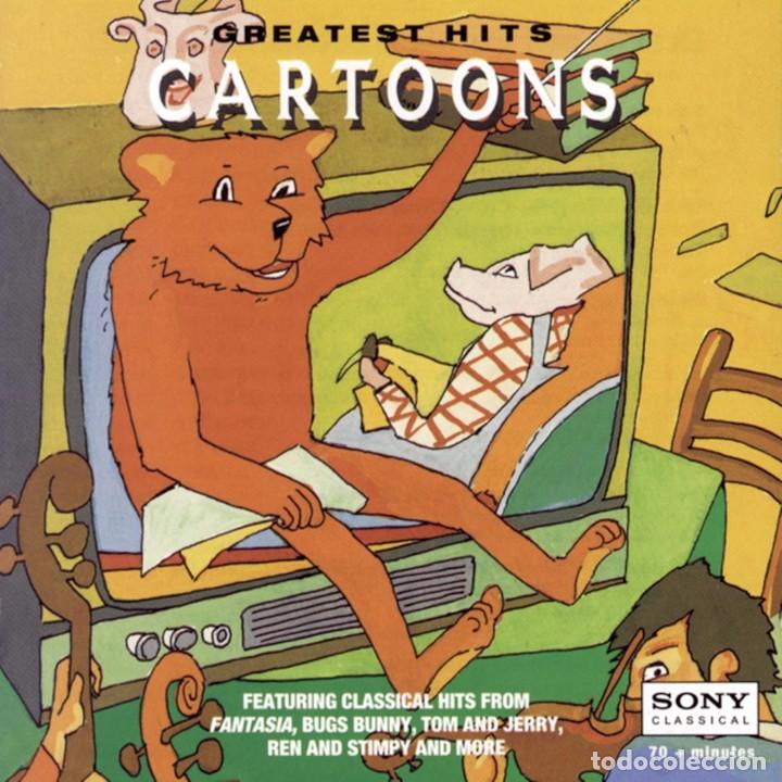 CDs de m&uacute;sica: Cartoons Greatest Hits - Foto 1