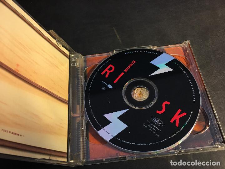 CDs de m&uacute;sica: MEGADETH (RISK) 2 CD 12 TRACKS (CDI5) - Foto 2