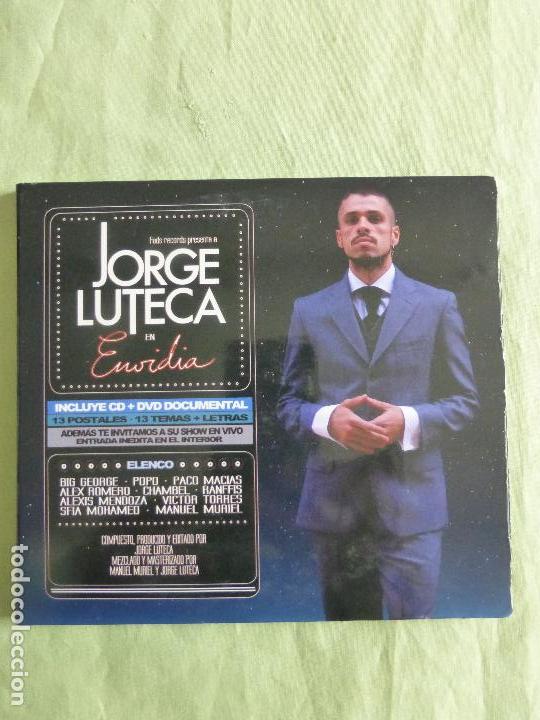 CDs de m&uacute;sica: JORGE LUTECA -- ENVIDIA - CD DIGIPACK + DVD DOCUMENTAL + LIBRETO - Foto 1