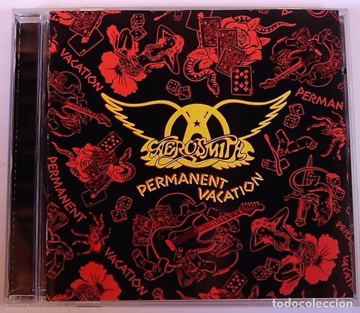 CDs de m&uacute;sica: AEROSMITH - PERMANENT VACATION (CD) 1987 - 12 TEMAS - Foto 1