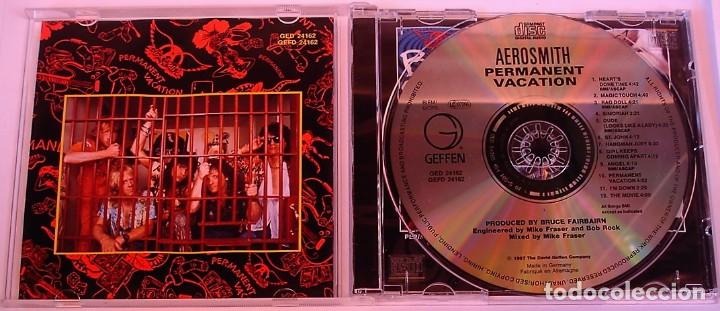 CDs de m&uacute;sica: AEROSMITH - PERMANENT VACATION (CD) 1987 - 12 TEMAS - Foto 2