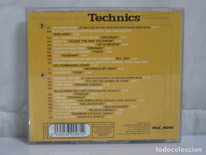 CDs de m&uacute;sica: TECHNICS: HOUSE & TECNO **** CD MUSICA INTERNACIONAL **** - Foto 2